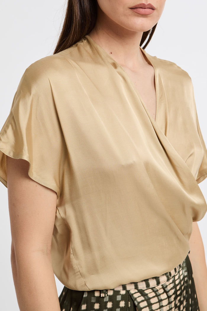 Blusa incrociata in viscosa-2