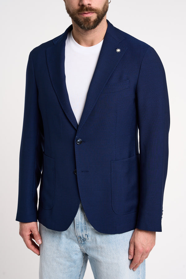 Giacca blu uomo g272824325188