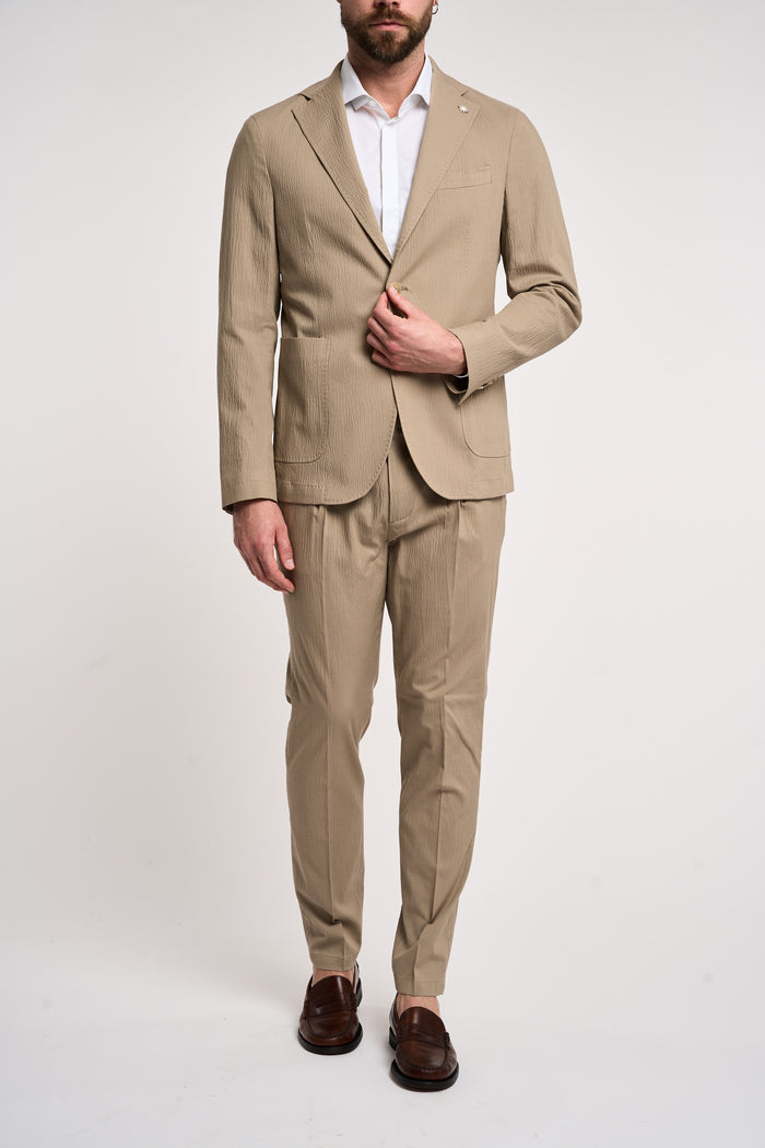 Pantalone beige uomo p168824324125 - 6