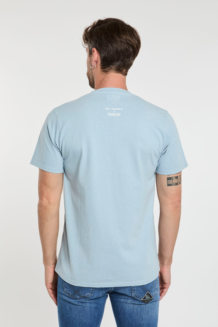 T-shirt marble dust blue uomo u90064cg63c0146 - 3