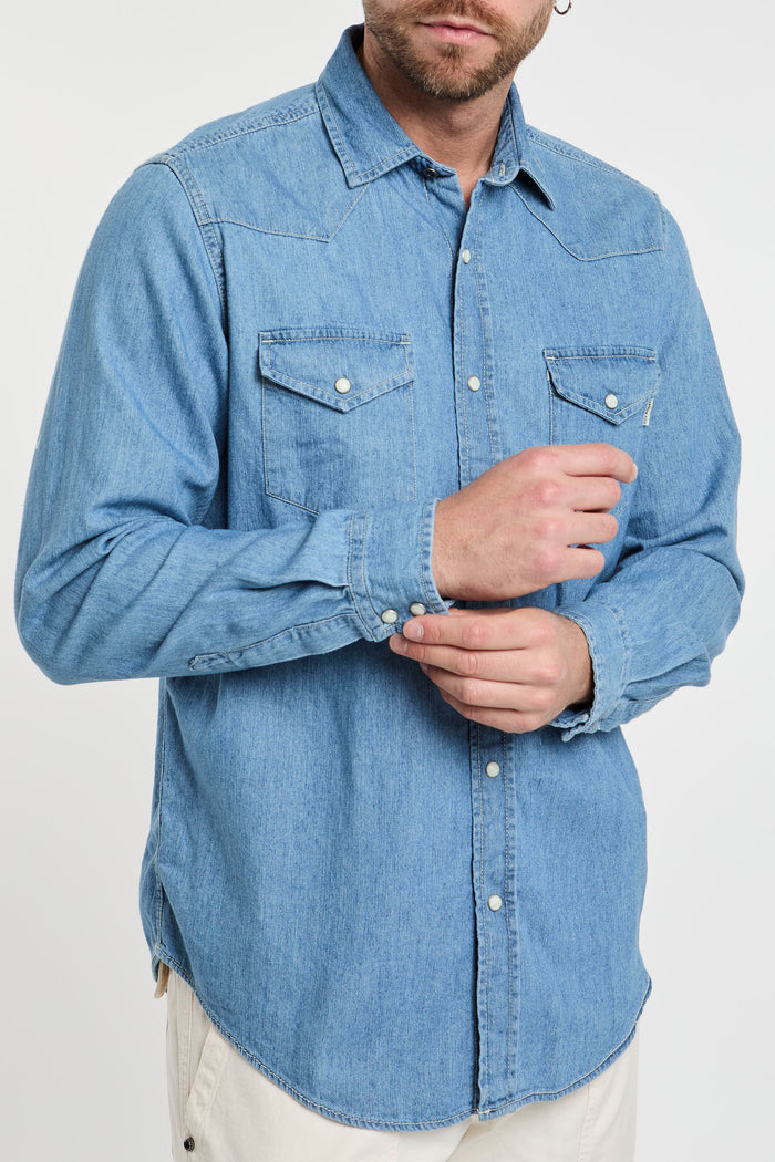 Camicia denim uomo u400cg34c0999 - 3