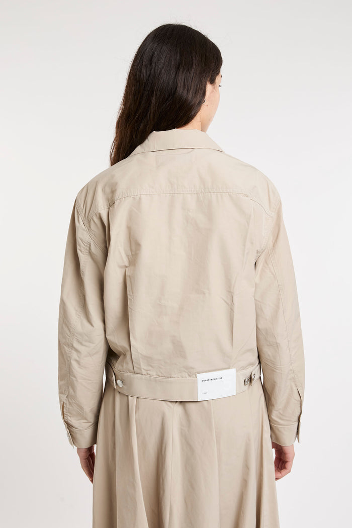 Giacchetto beige donna dc5252tf0003052 - 6