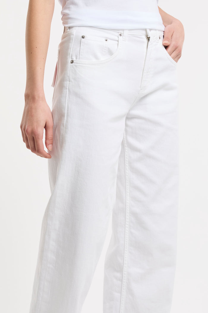 Jeans bianco donna dp5521ds0004001 - 5