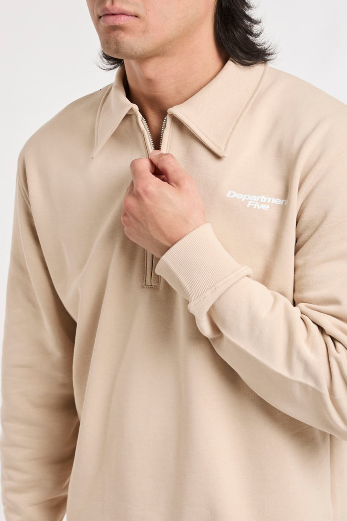 Felpa avorio uomo uf5162ff0026002 - 5