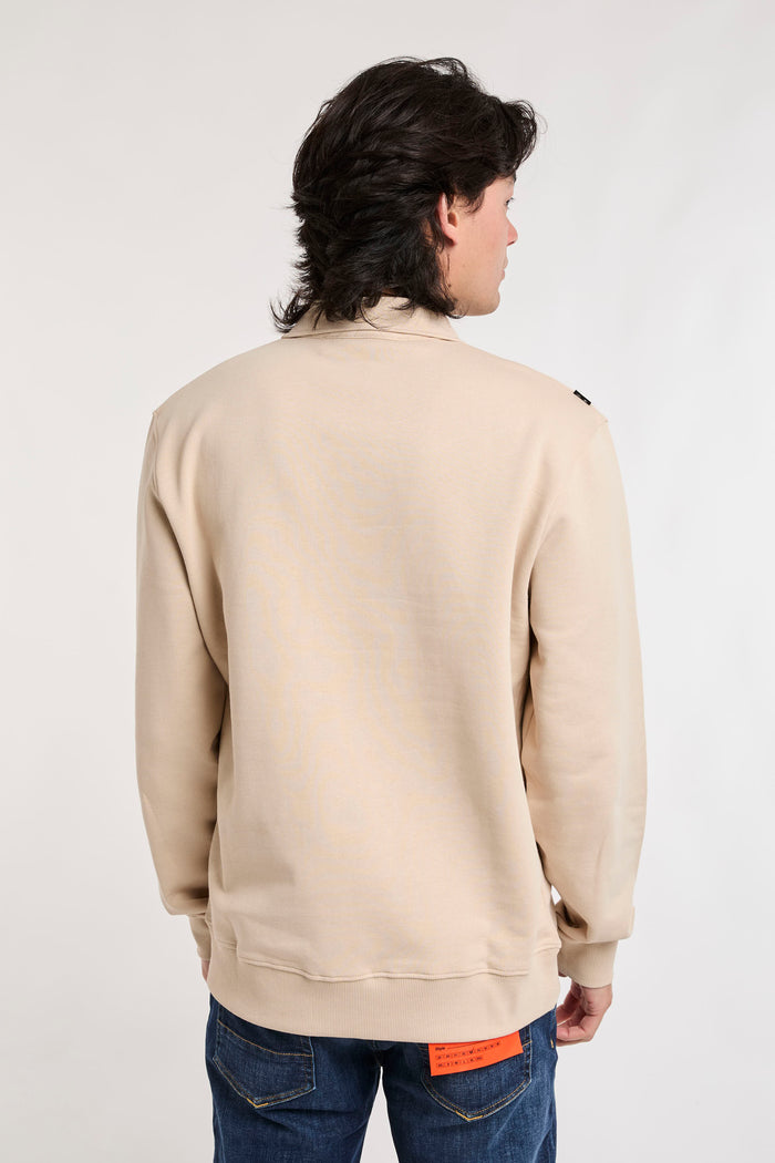 Felpa avorio uomo uf5162ff0026002 - 8