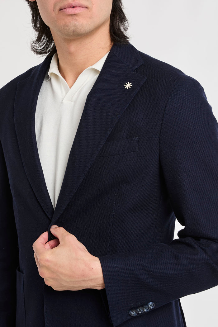 Giacca blu uomo g2728m25318289 - 5