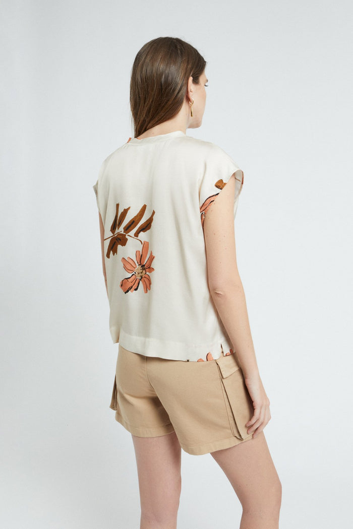 Blusa  donna dc5101latte - 3