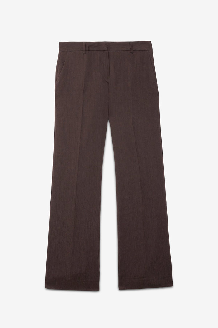 Pantalone palazzo in lino-2