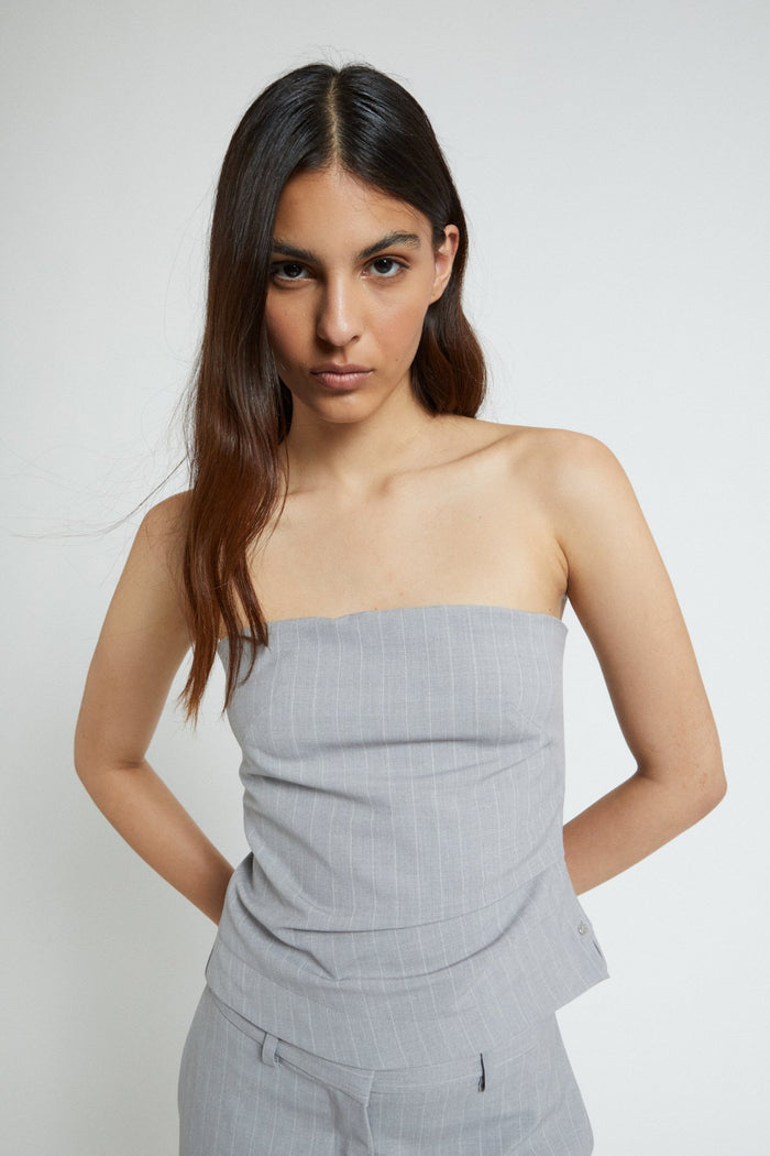Corsetto gessato