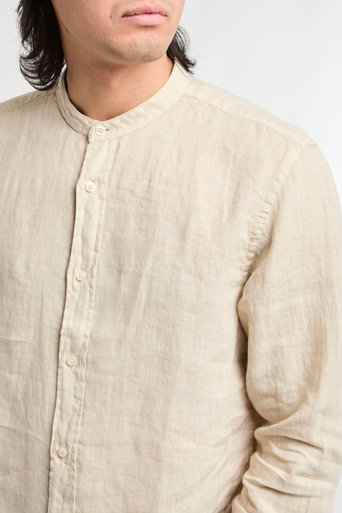 Camicia  uomo rvu051p4220569mastic - 5