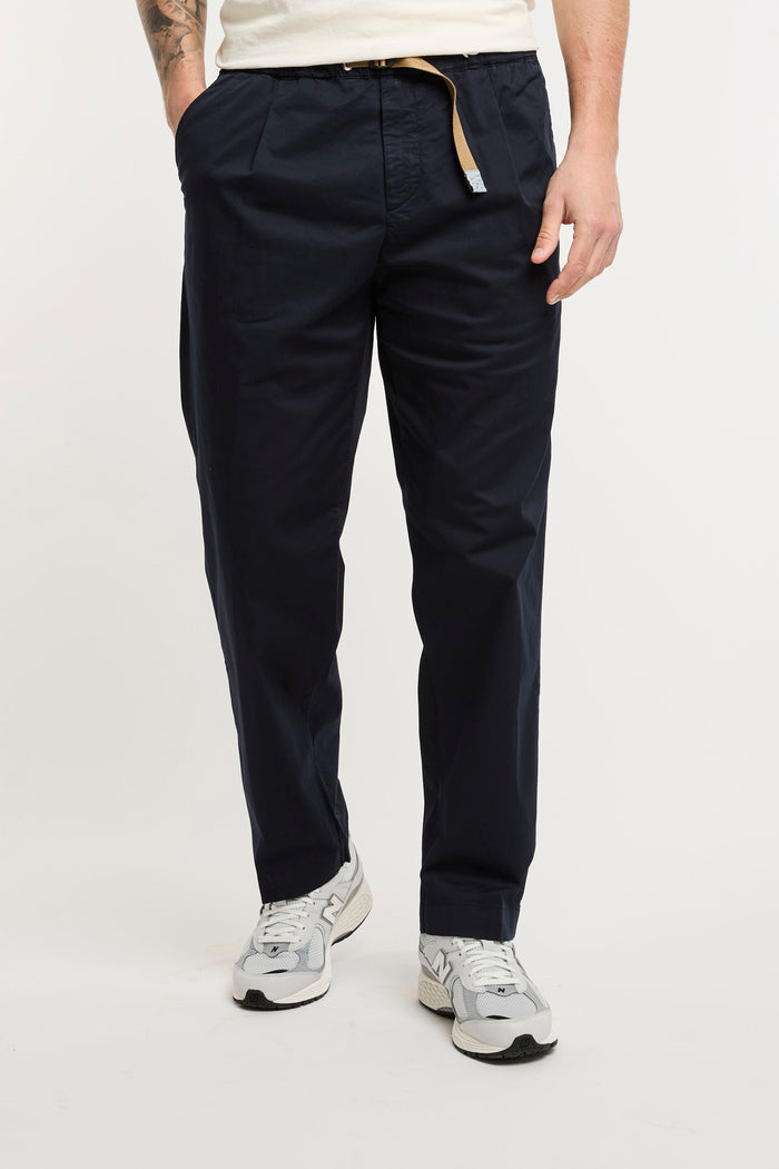 Pantalone joggers in cotone con pinces