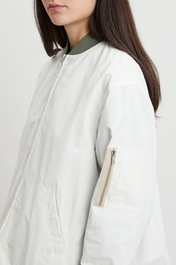 Bomber bianco woman dc5312tf0003001