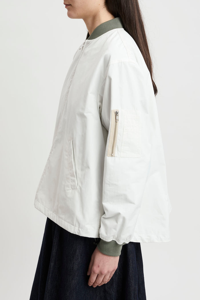 Bomber bianco donna dc5312tf0003001 - 3