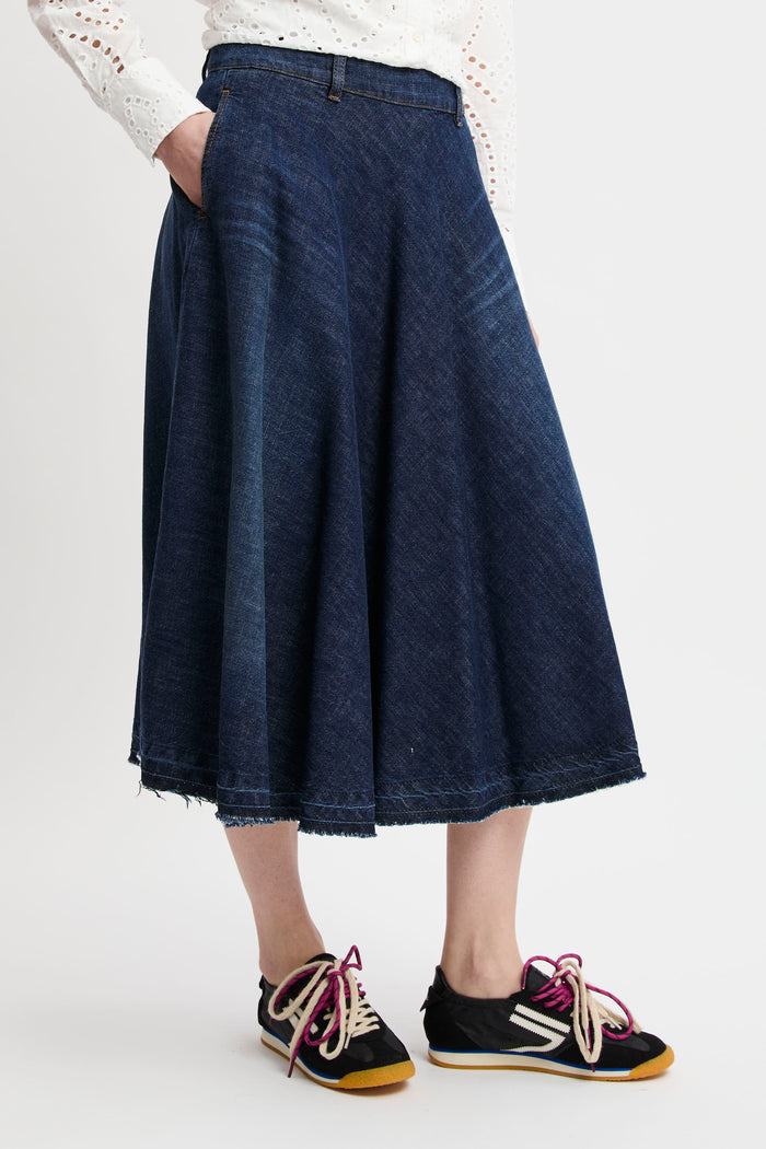 Gonna denim donna dg5122df0069812 - 3