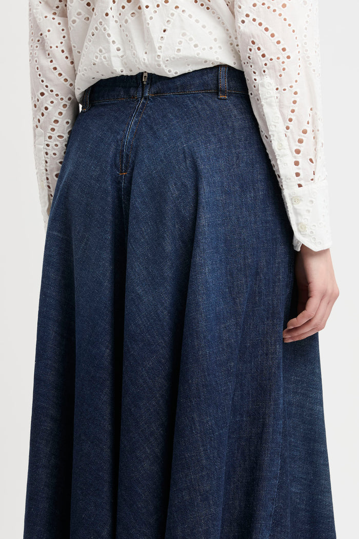 Gonna denim donna dg5122df0069812 - 4