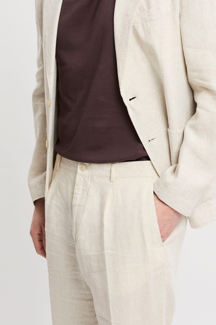 Abito beige uomo a3728l26314422 - 7