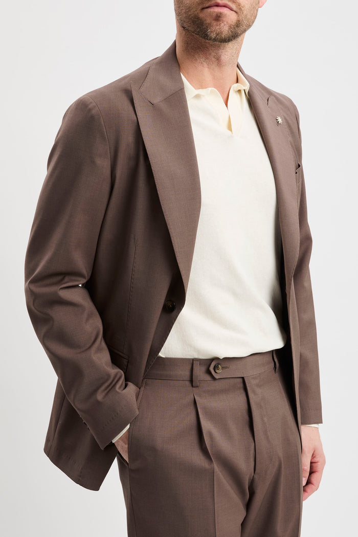 Abito marrone uomo a374826000029 - 5