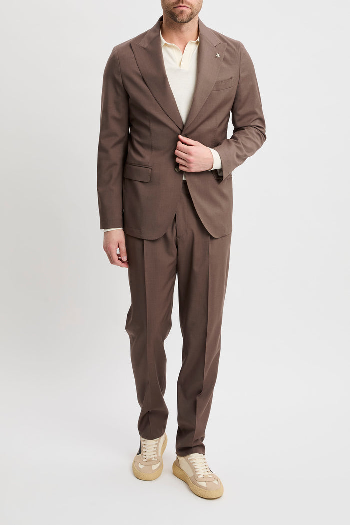 Abito marrone uomo a374826000029 - 7
