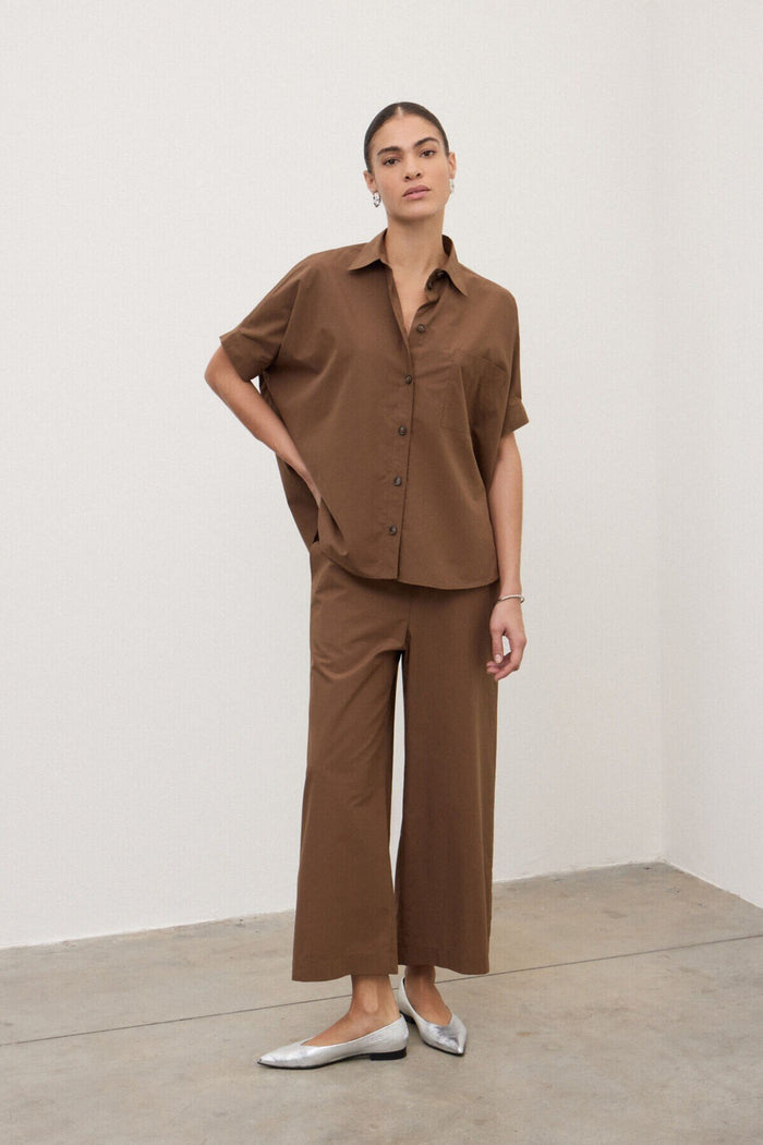 Camicia  donna dc5233cioccolata - 4