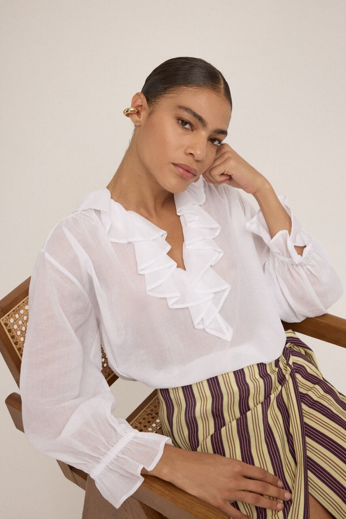 Camicia  donna dc5256bianco - 3