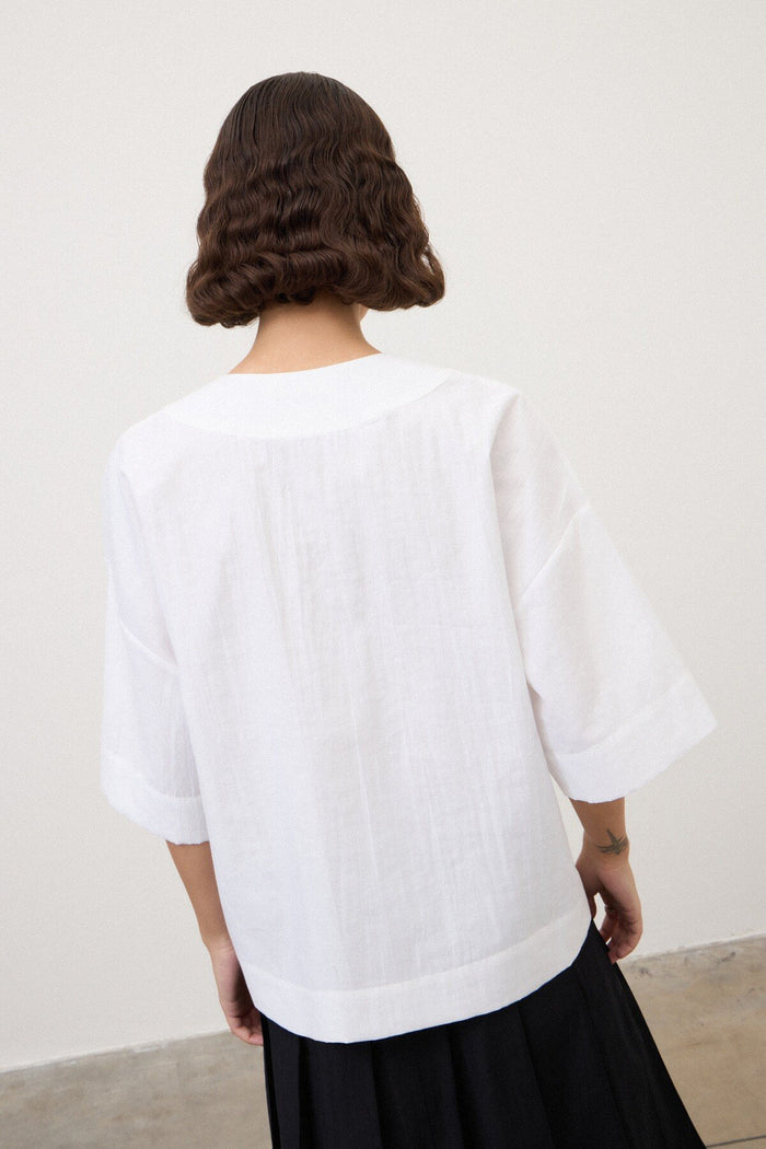 Camicia  donna dc5261bianco - 3
