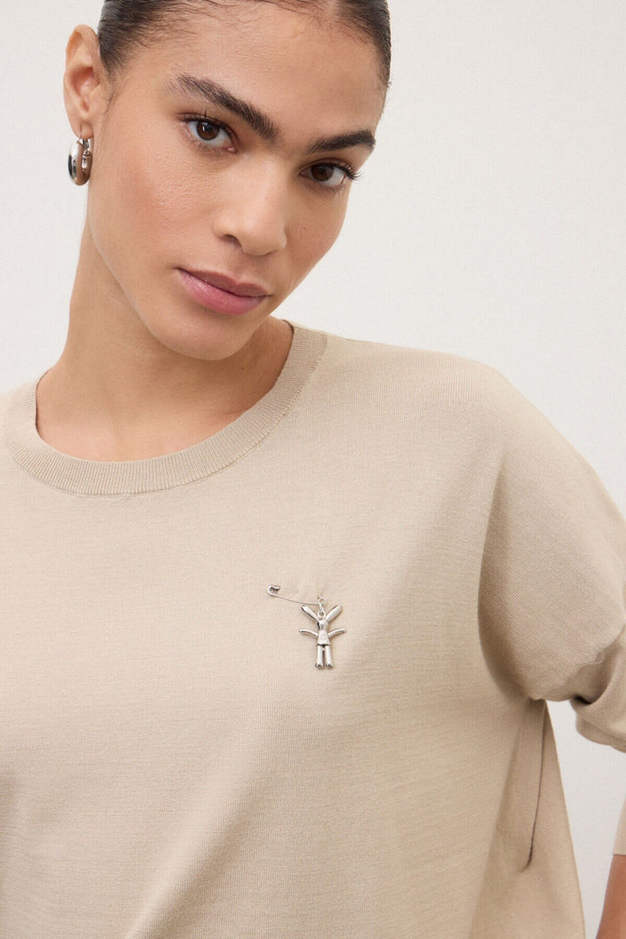 Maglia  donna dk9286corda - 1