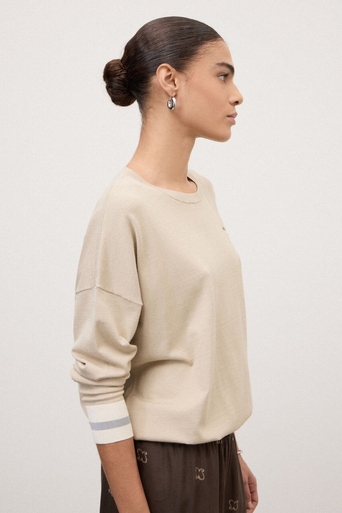 Maglia  donna dk9286corda - 2