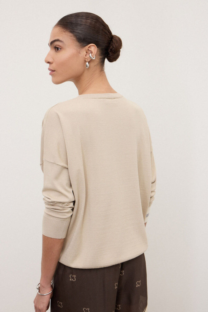 Maglia  donna dk9286corda - 3