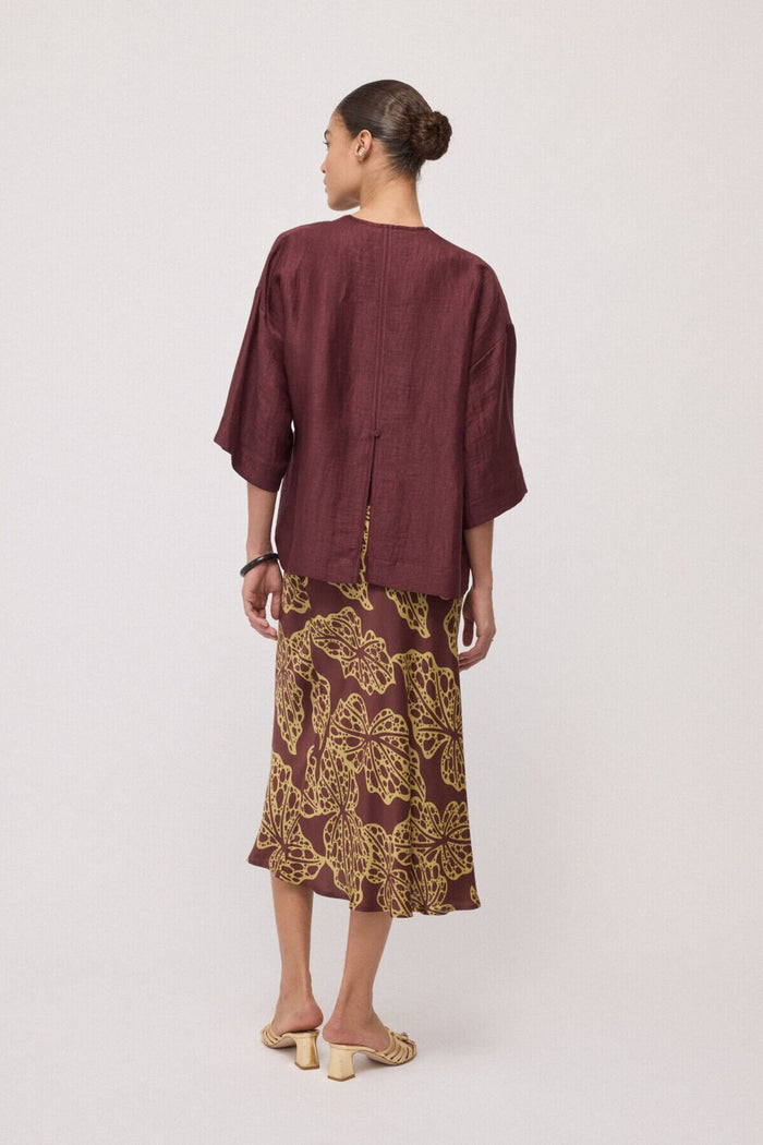 Gonna  donna dn6306merlot-camomilla - 4
