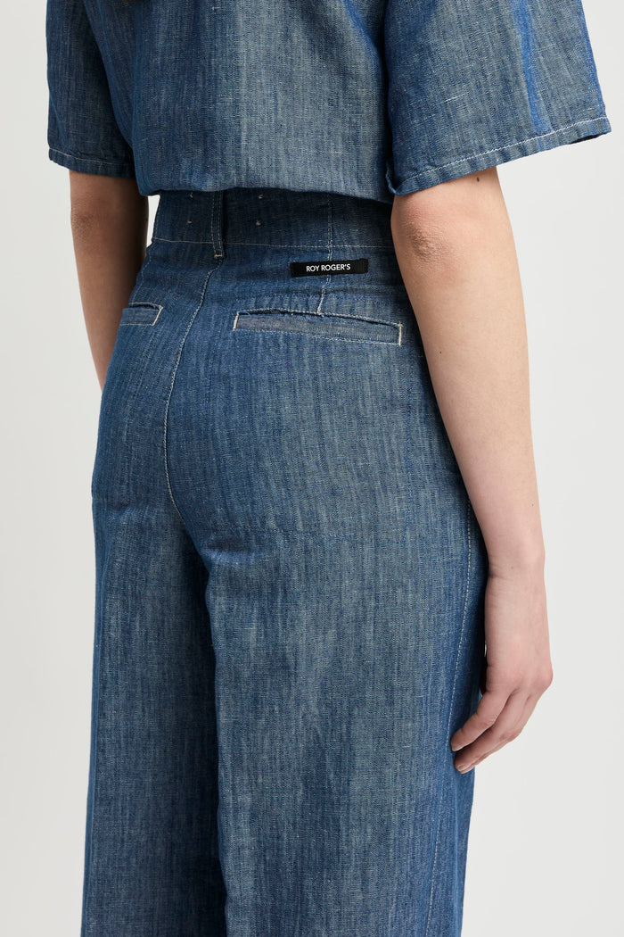 Jeans denim donna rnd90281d7380021rinse - 5