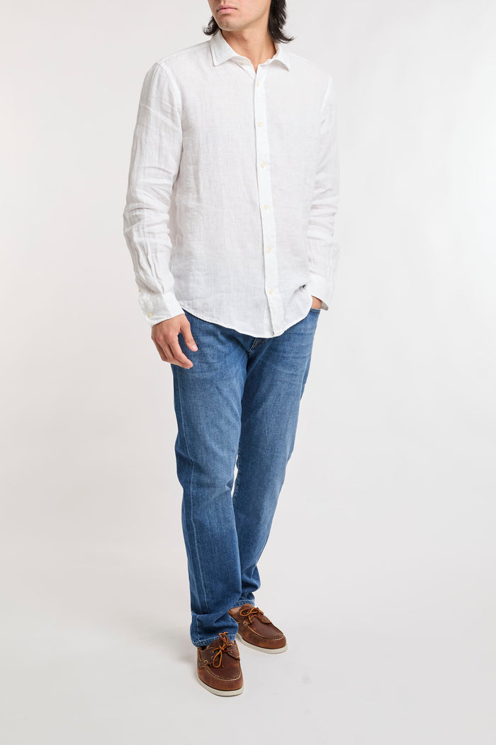 Camicia optic white uomo rru431p4220569c0014 - 7