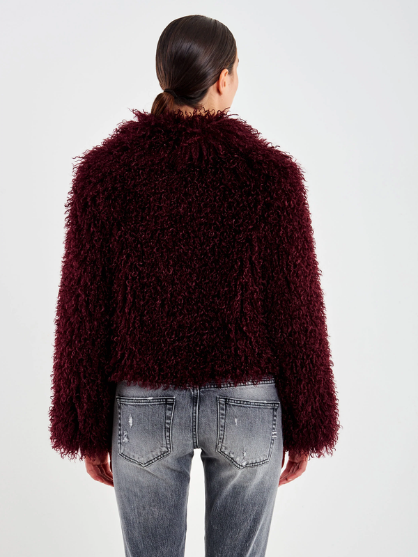 Pelliccia  woman tf0100bordeaux