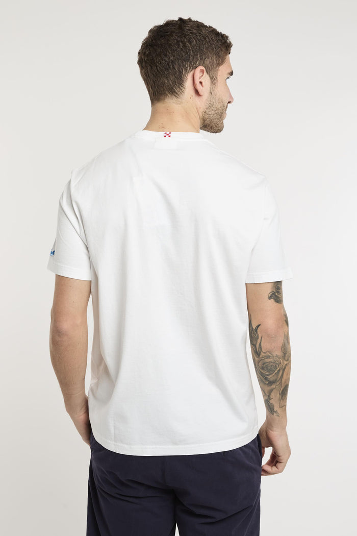 T-shirt bianca uomo 04970h01n - 6