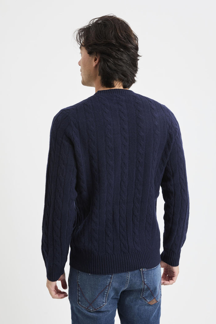 Maglia blue navy uomo rru90289cn97c0048 - 7