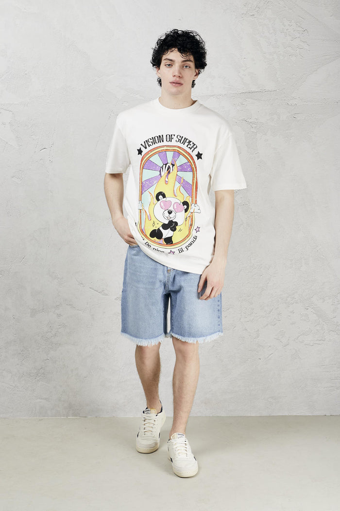 T-shirt  uomo 00579white - 4