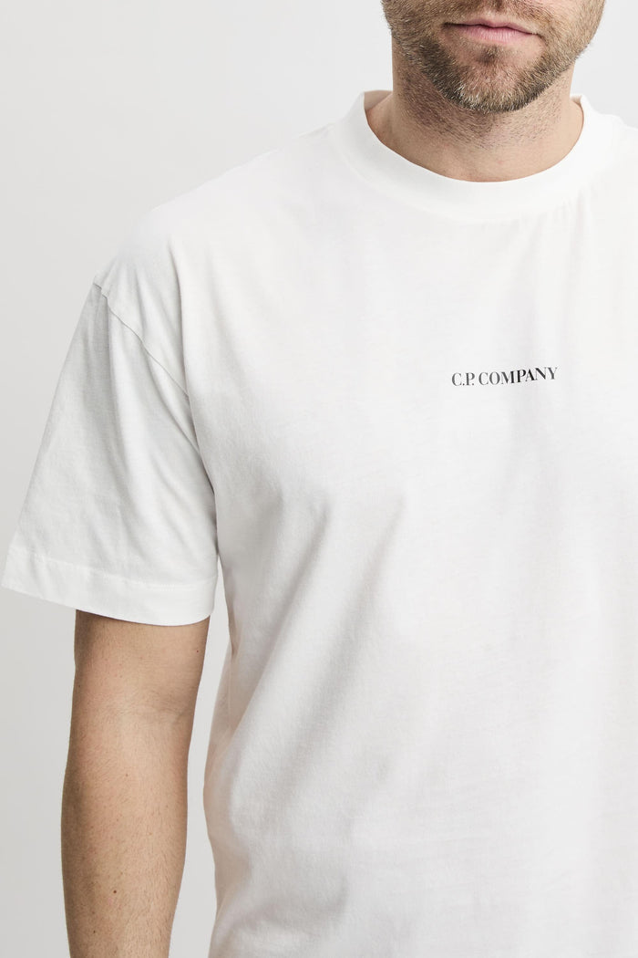 T-shirt white uomo ts087a005100w103 - 4
