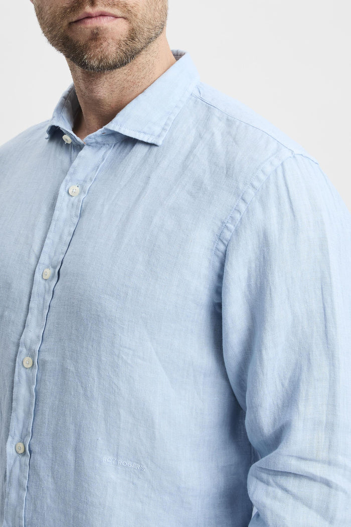 Camicia light blue uomo rru431p4220569c0080 - 5