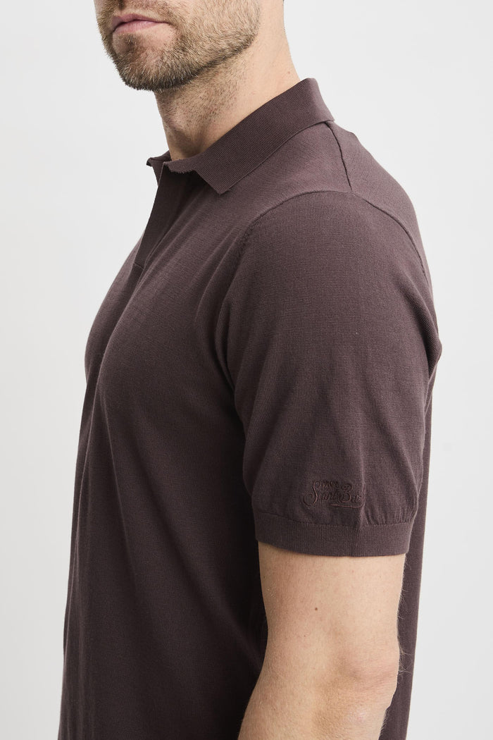 Polo brown uomo slo000118 - 6
