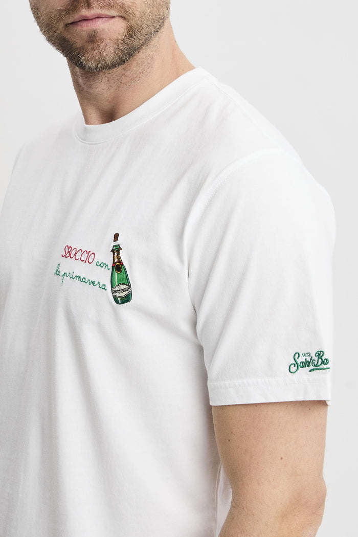 T-shirt white uomo pot000100155l01n - 3