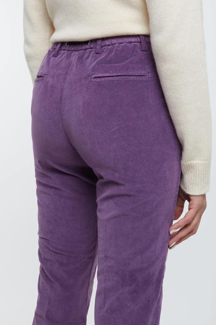 Pantalone viola donna sd0210419 - 5