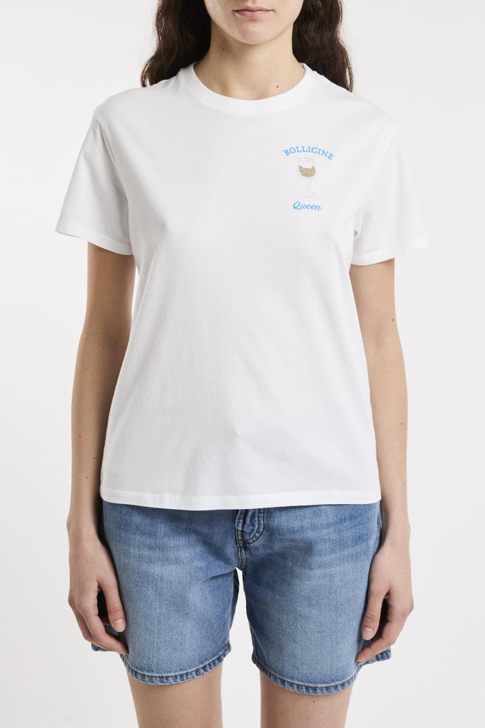 T-shirt bianca donna 03390h01n - 2