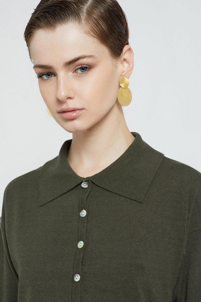 Maglia polo in viscosa-2