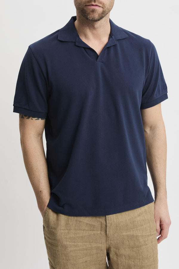 Polo Charles in piquet di cotone