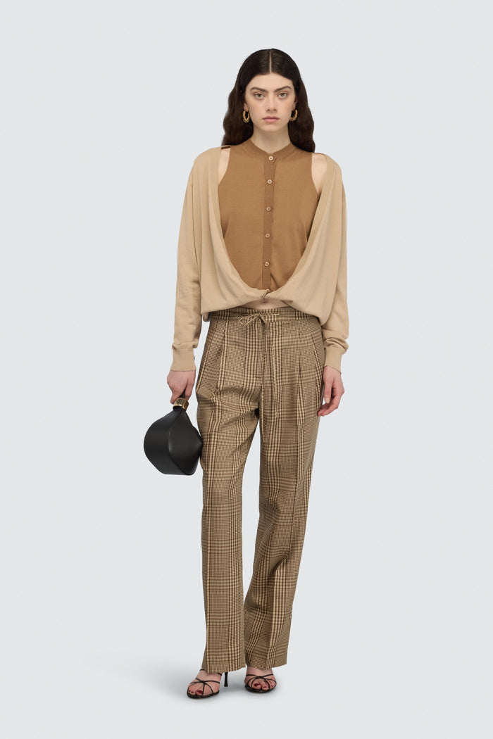 Pantalone juta/crema donna si66pdg07 - 1