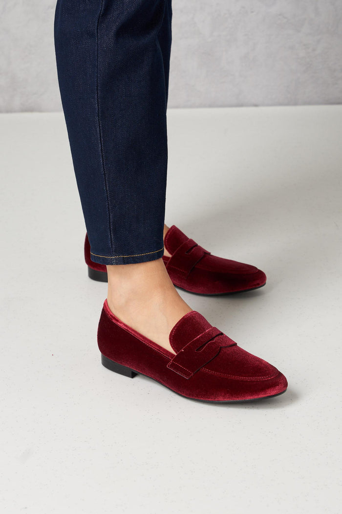Mocassini  donna 715039bordeaux - 6