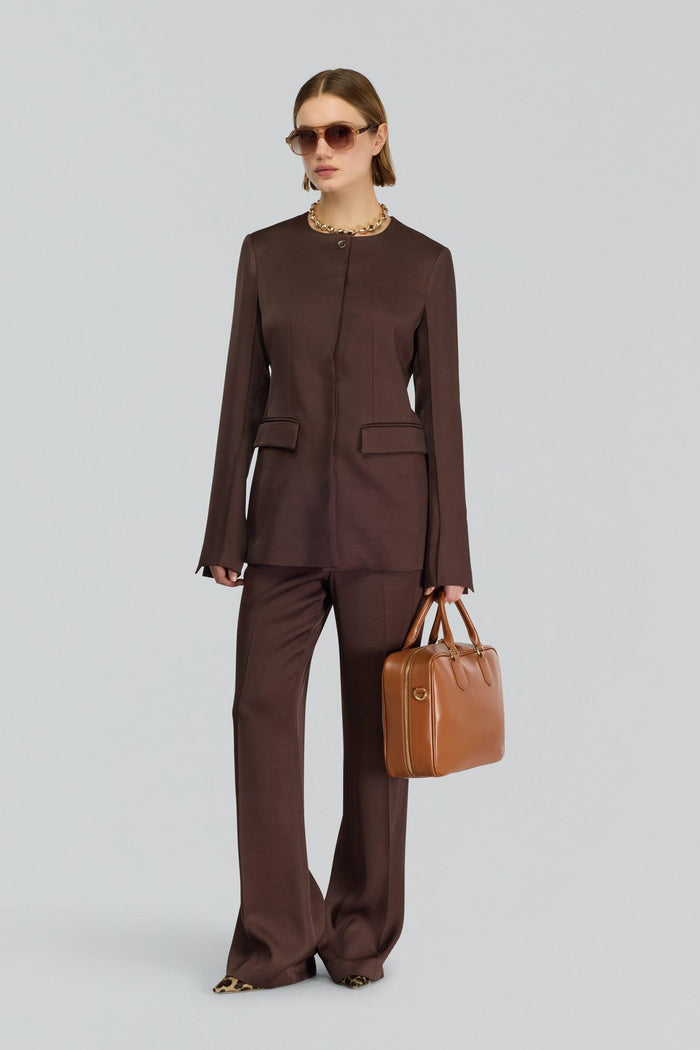 Pantalone brownie donna l18u89-0 - 4