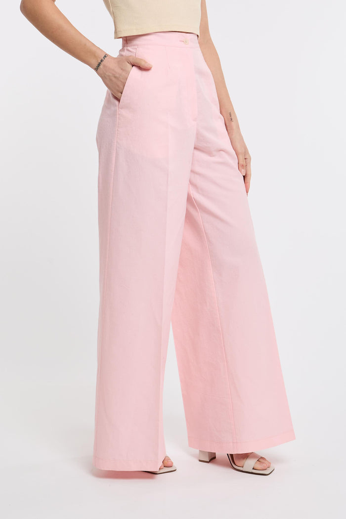 Pantalone in misto lino-2