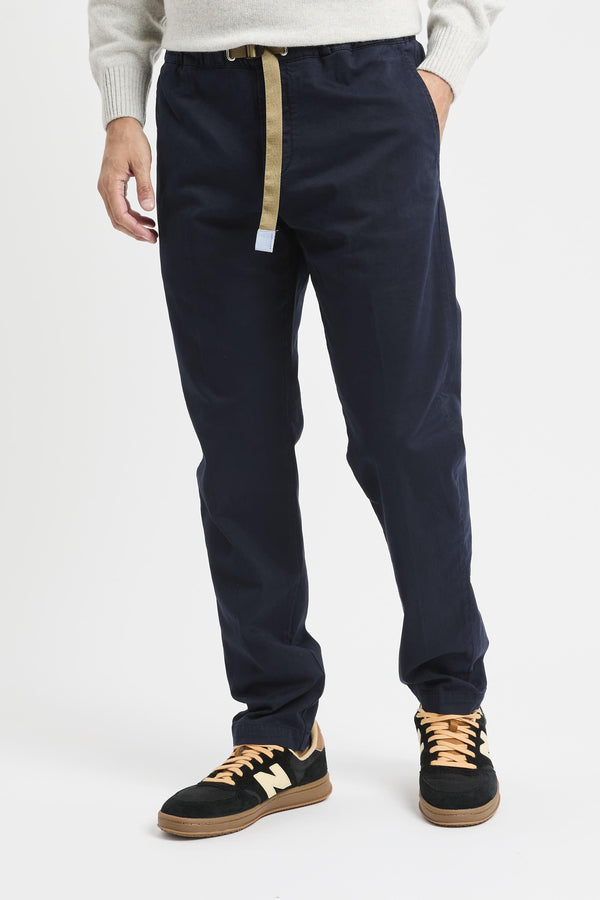 Pantalone blu uomo su6605037