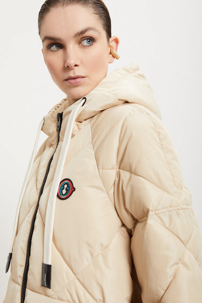 Piumino  donna og6043ecru - 4