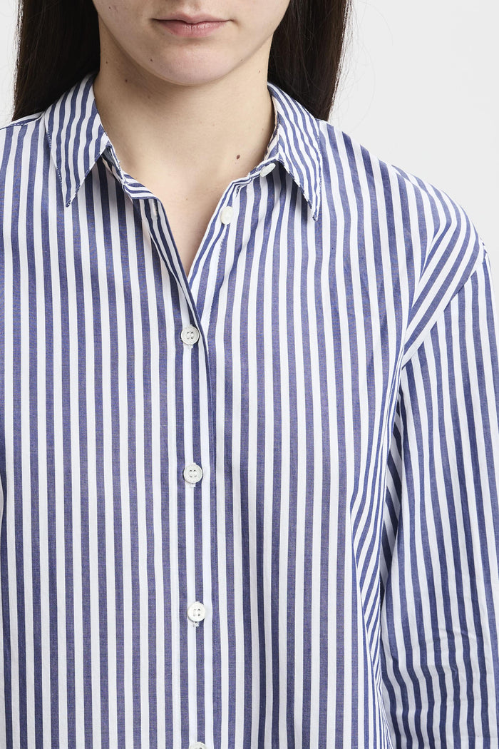 Camicia blu donna brig00100801l61 - 3